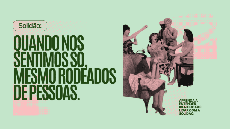 Solidão: quando nos sentimos só, mesmo rodeados de pessoas. - Mariana ...